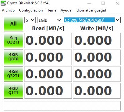 CrystalDiskMark