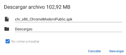 Descargar Chromium para Android