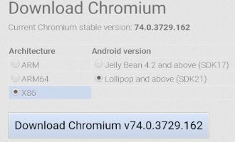 Descargar Chromium para Android