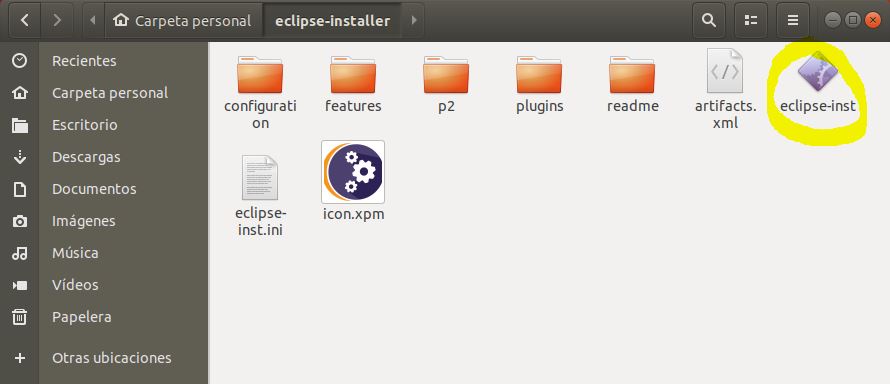 Instalador Eclipse IDE