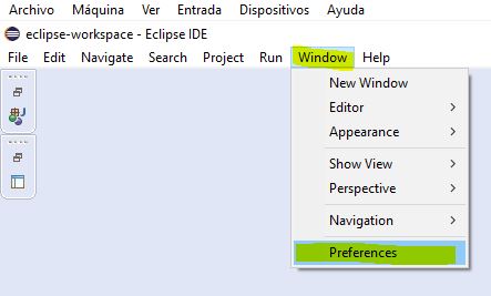 Windows - Preferences