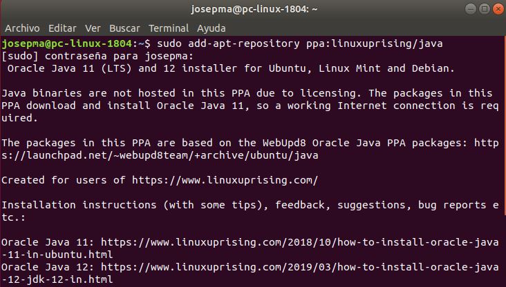 Linux Uprising team PPA